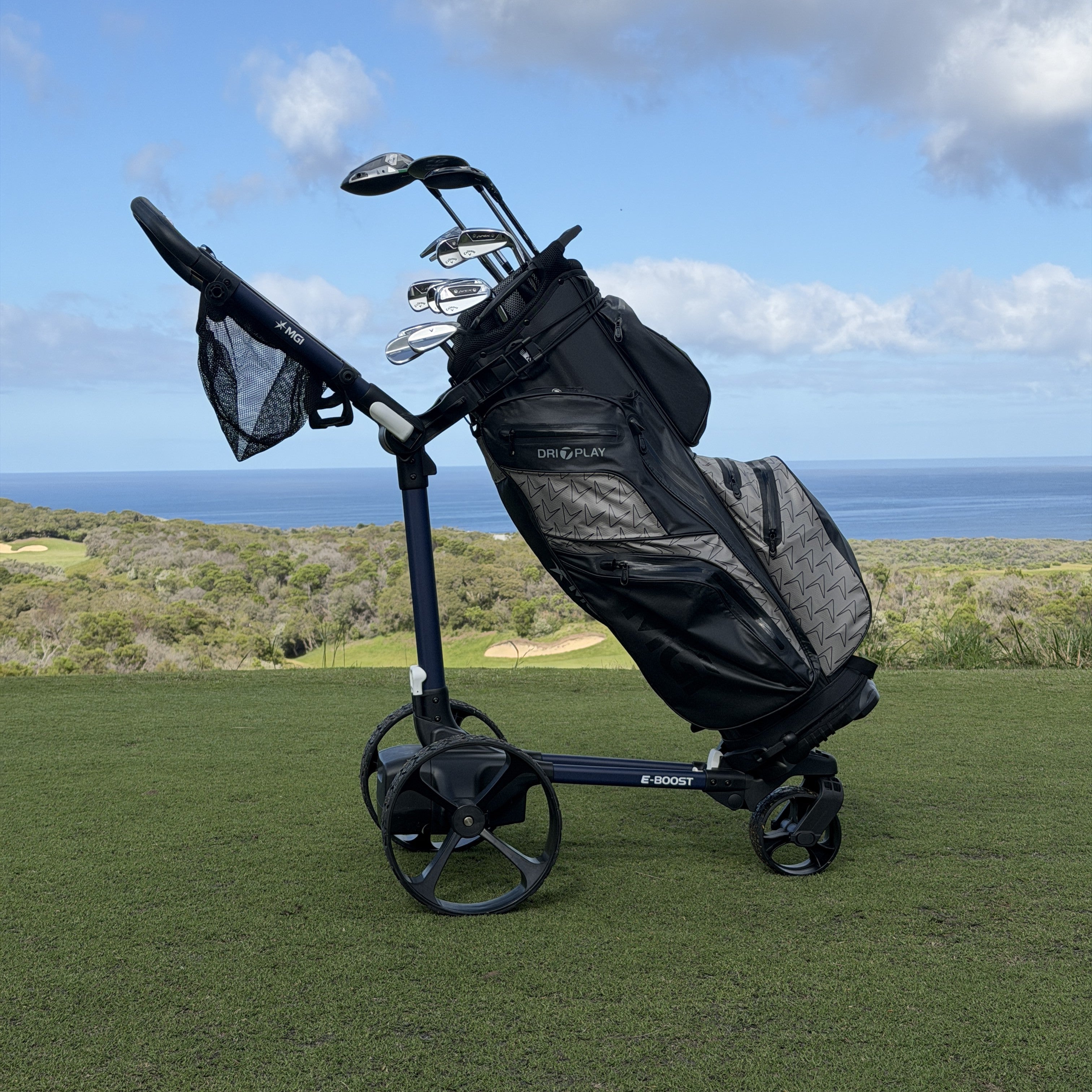 What Is a Hybrid Golf Push Cart?