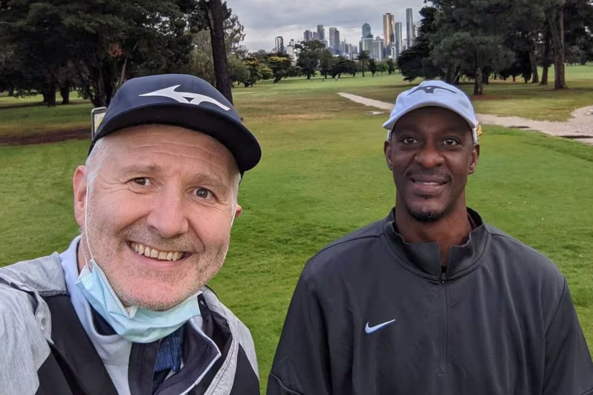 Andrew Gaze and Lanard Copeland (NBL)