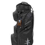 dri play golf club bag right side zoom with accessories black