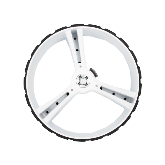 ZIP NAVIGATOR 后轮 15MM 轴 - 白色