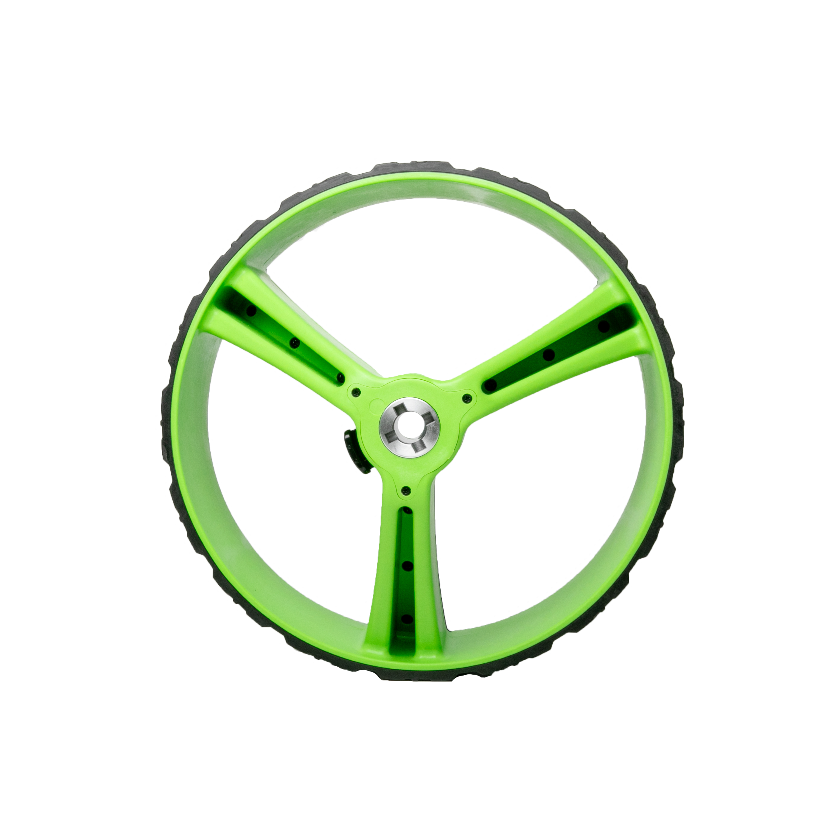 2024 Zip X5 Rear Wheel 15mm Axle - Green