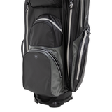 dri play club cart bag cooler storage pocket black grey