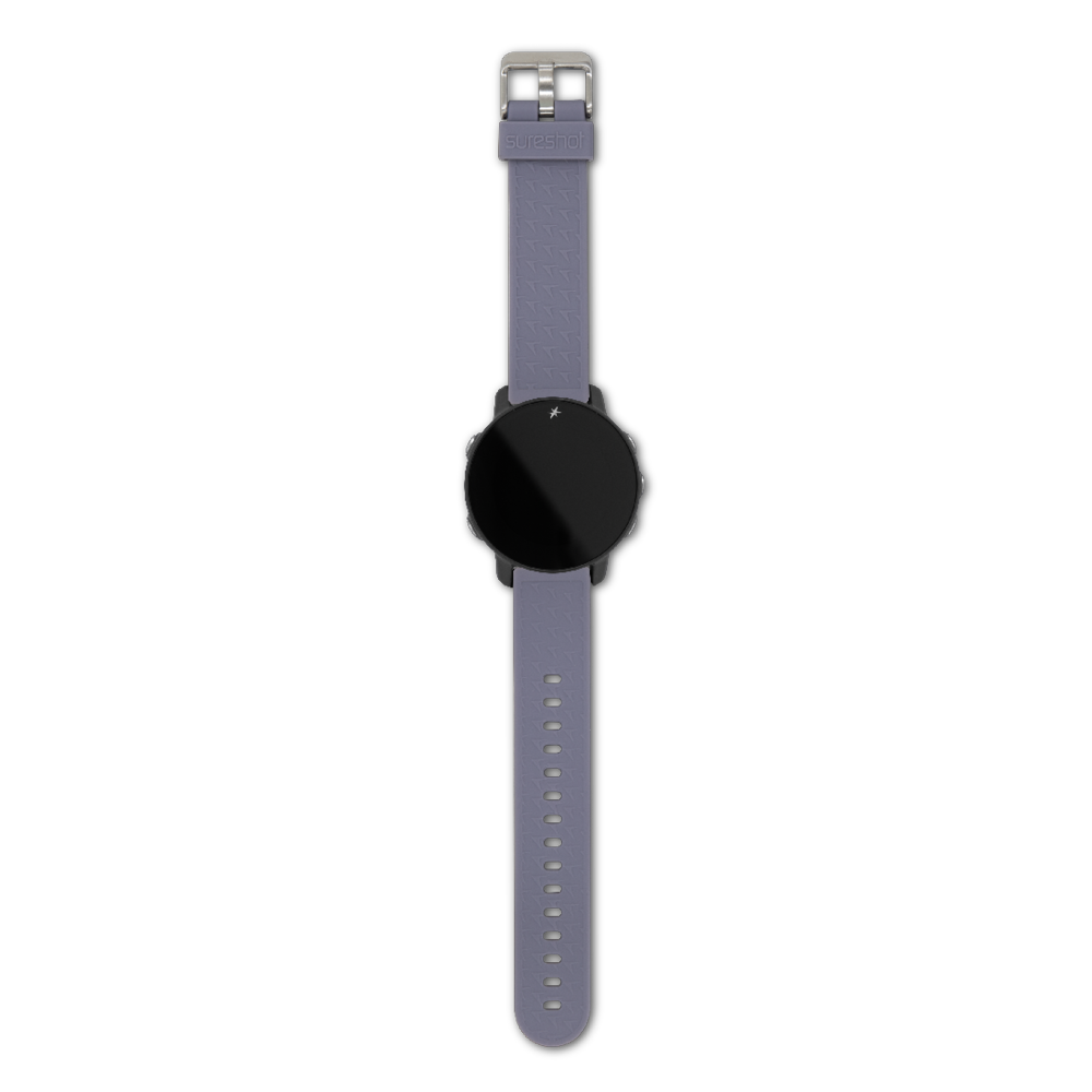 axis gps watch accessory band extended grey