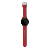 axis gps watch accessory band extended red