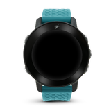 axis gps watch accessory band front profile turquoise